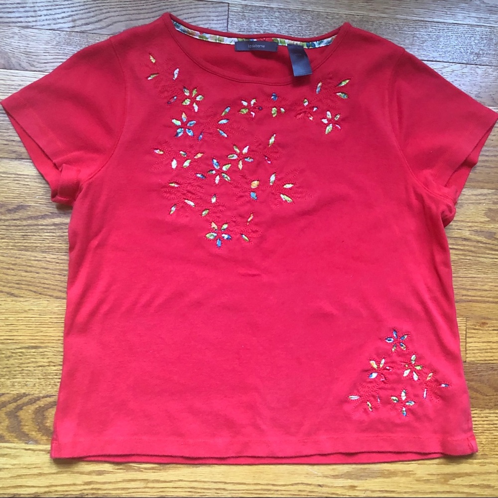 Liz Claiborne Short Sleeve T-shirt